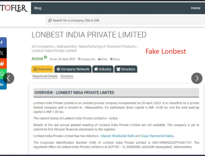 falso Lonbest Indai