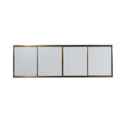 photo of sliding whiteboard