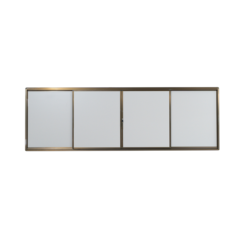 Horizontal sliding whiteboard 