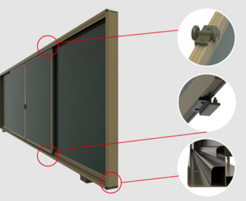 TY11 Horizontal Sliding Green Board